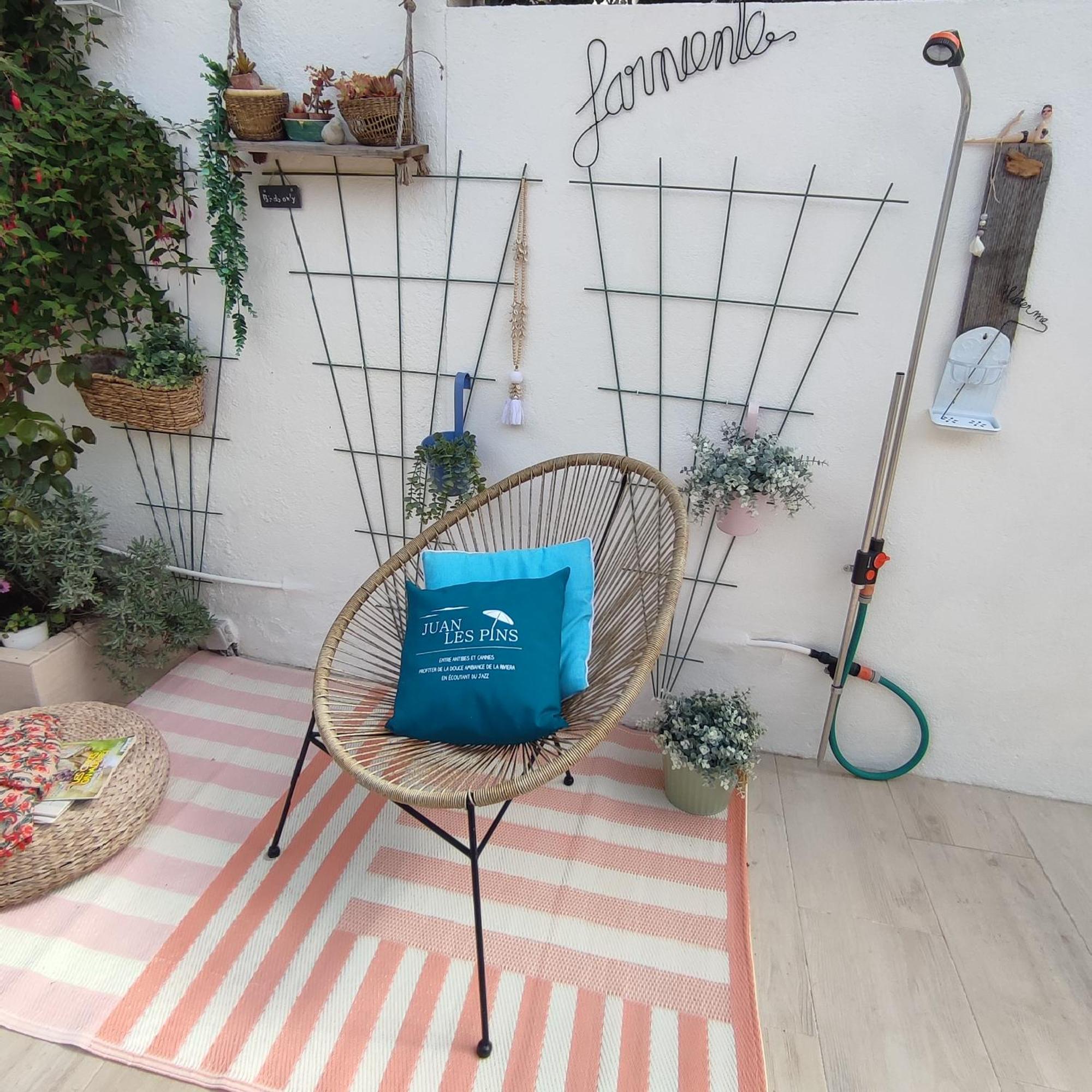 Appartement Maison Juan les Pins, plages, charme à Antibes Extérieur photo