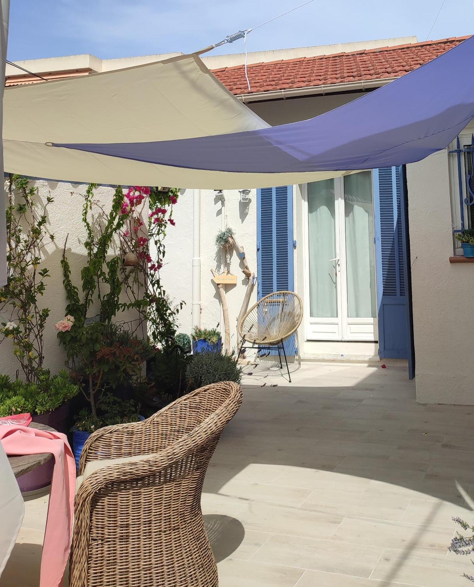 Maison Juan les Pins, plages, charme Antibes Extérieur photo